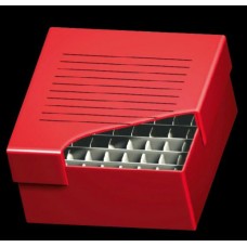 Cardboard freeze box 2 inch(5cm) for 100 1.5/2.0ml microtubes,Red